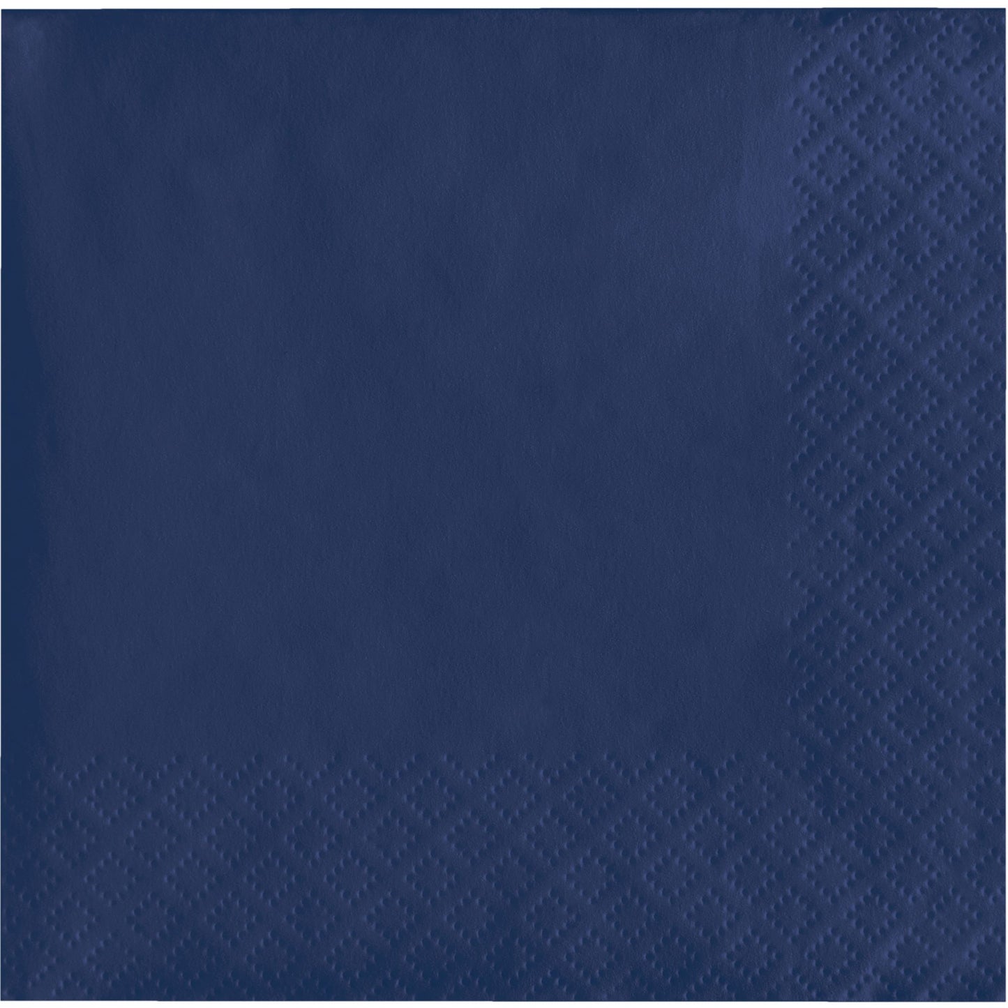 Navy 2-Ply Beverage Napkins 600 ct