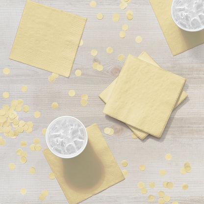 Ivory 2-Ply Beverage Napkins 600 ct Lifestyle Image