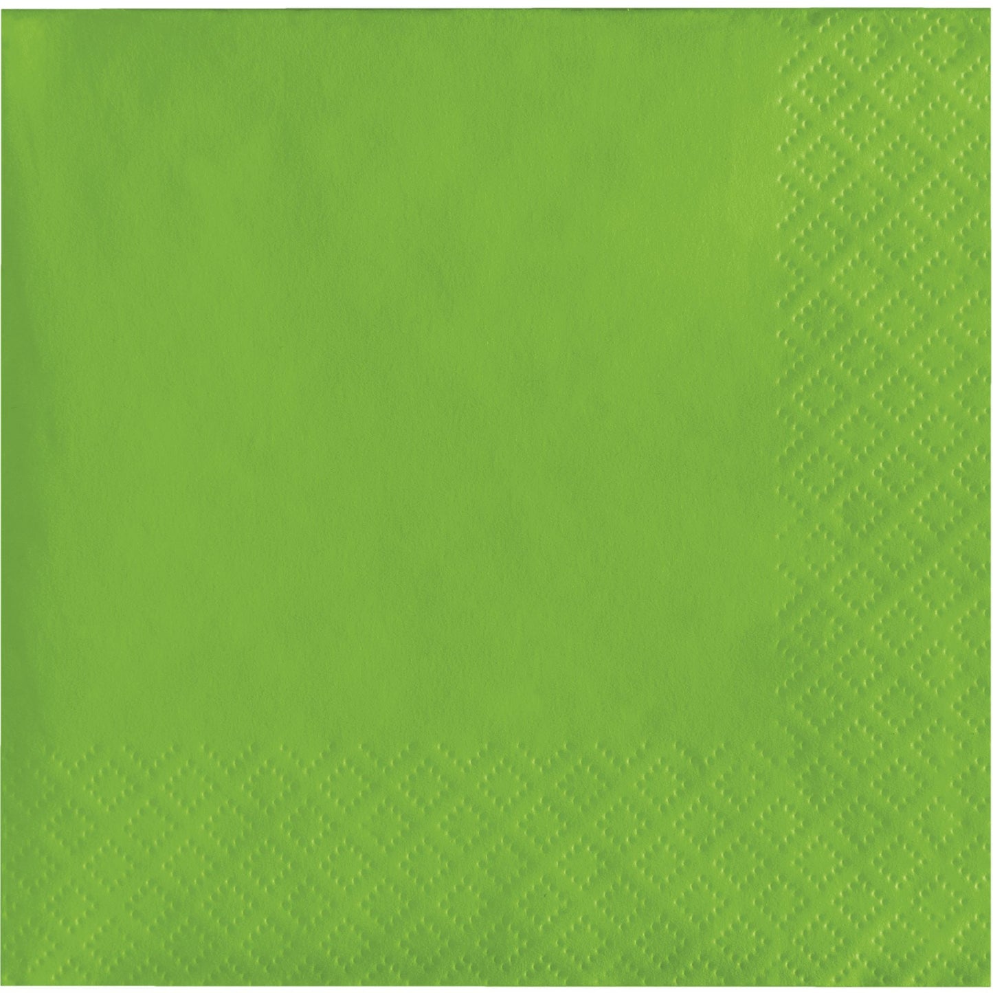 Fresh Lime 2-Ply Beverage Napkins 600 ct