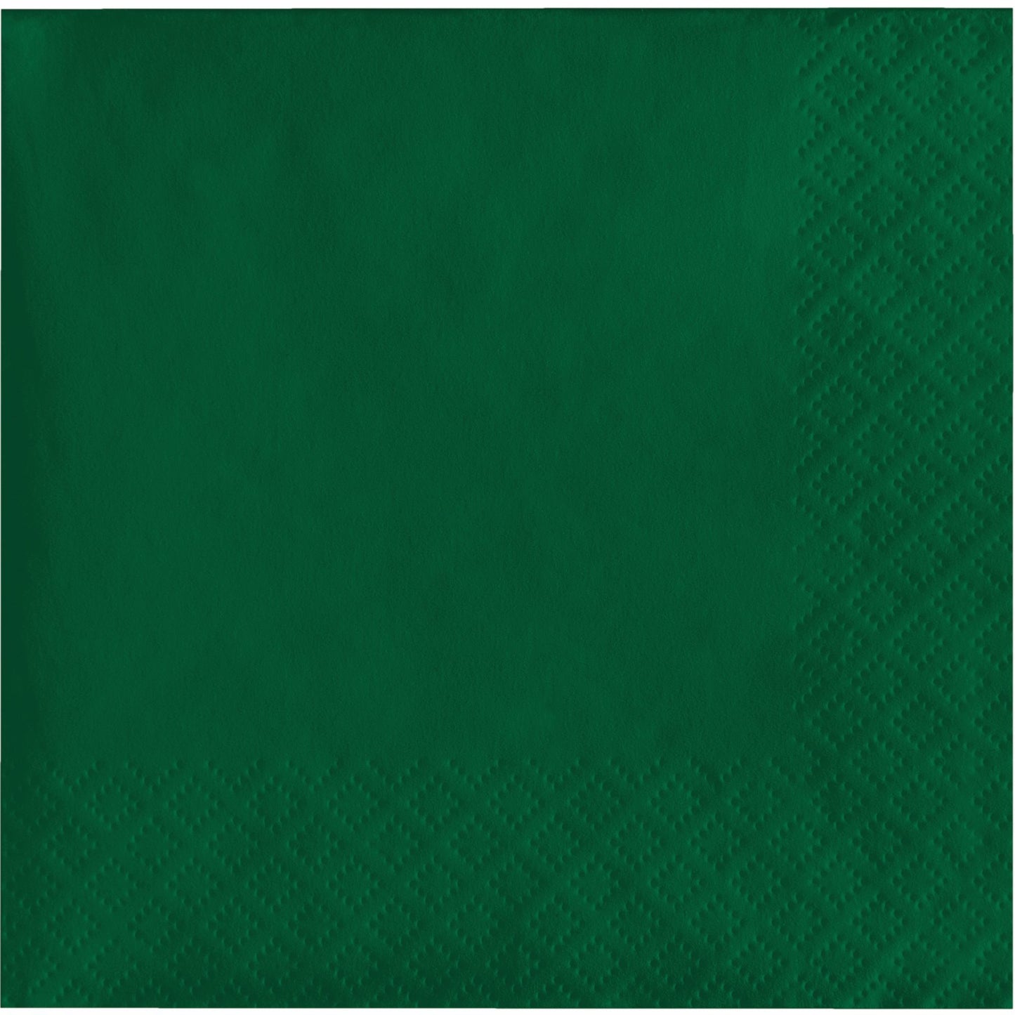 Hunter Green 2-Ply Beverage Napkins 600 ct