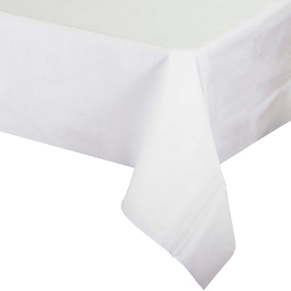 White Better than Linen Tablecloths 12 ct