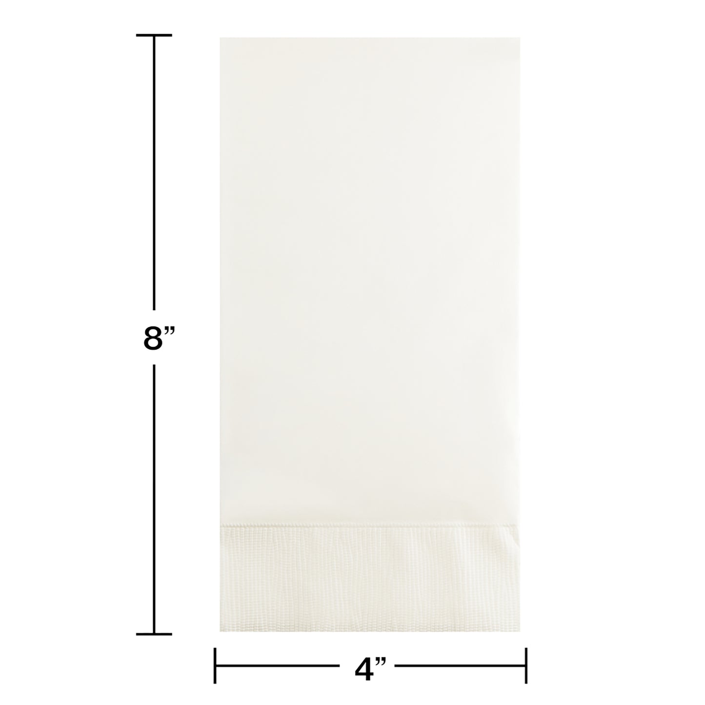 White 3-Ply Guest Towels 192 ct
