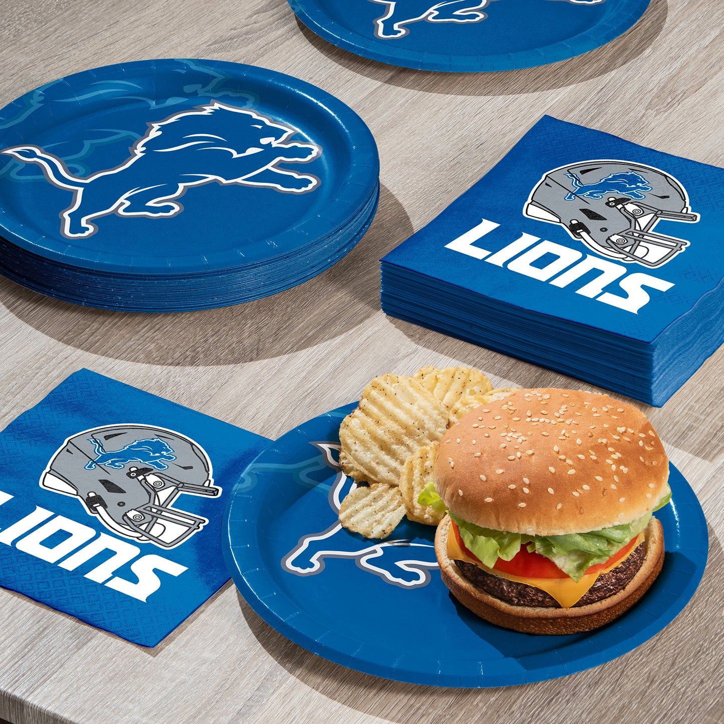 Detroit Lions Luncheon Napkins 192 ct