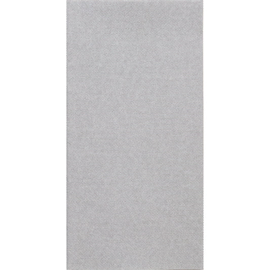 Gray dinner napkin on a white background