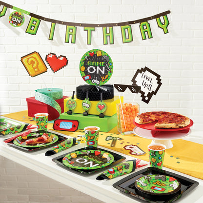 Video Games Party Happy Birthday Banners 12 ct