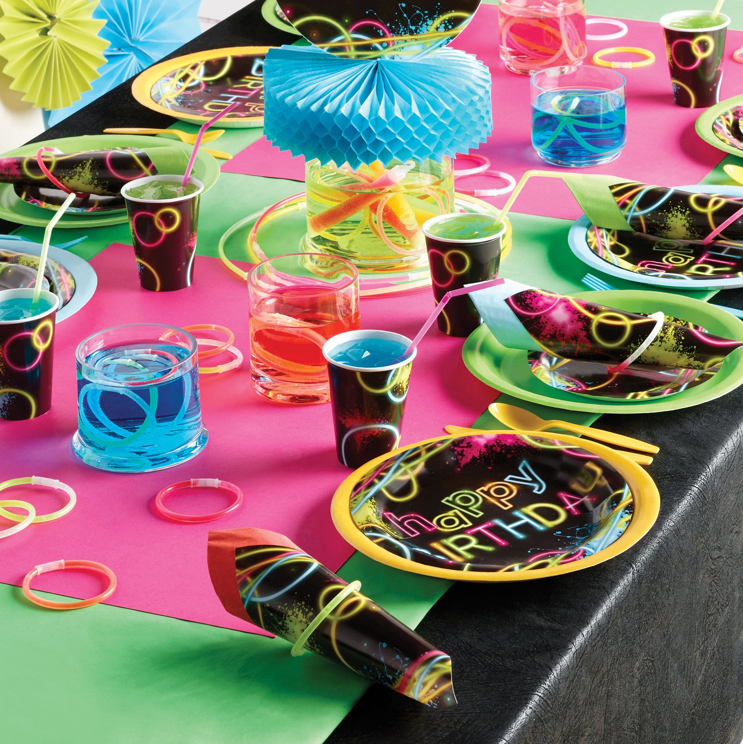 Glow Party 9 oz Hot & Cold Cups 96 ct