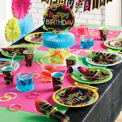 Glow Party Birthday Luncheon Napkins 192 ct