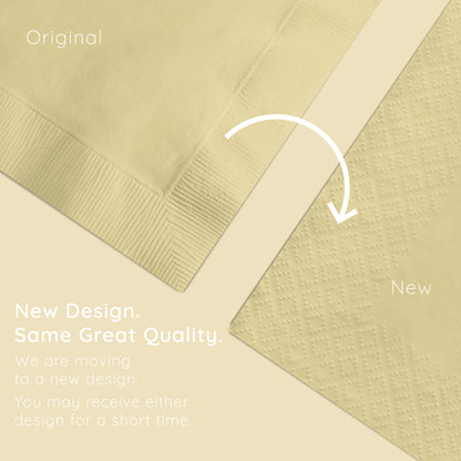 Ivory 2-Ply Luncheon Napkins 600 ct Emboss Callout Image