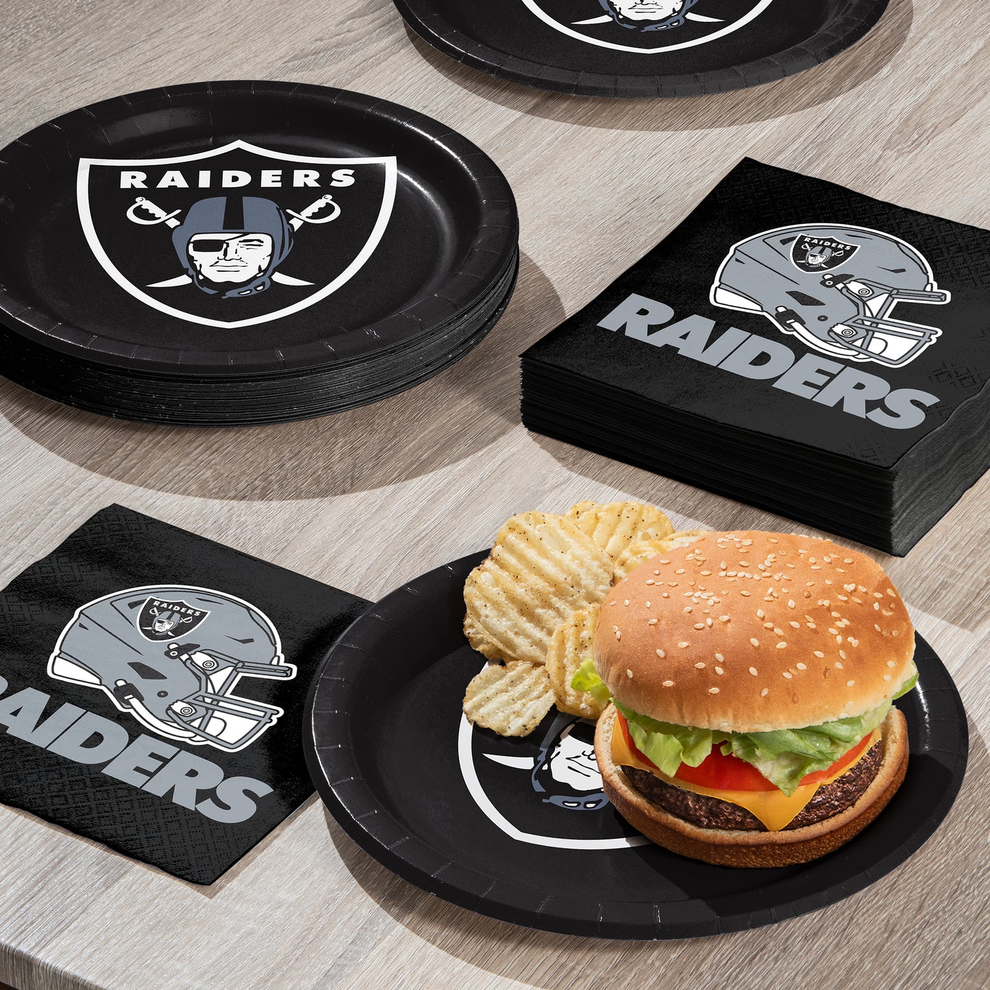 Las Vegas Raiders Luncheon Napkins 192 ct