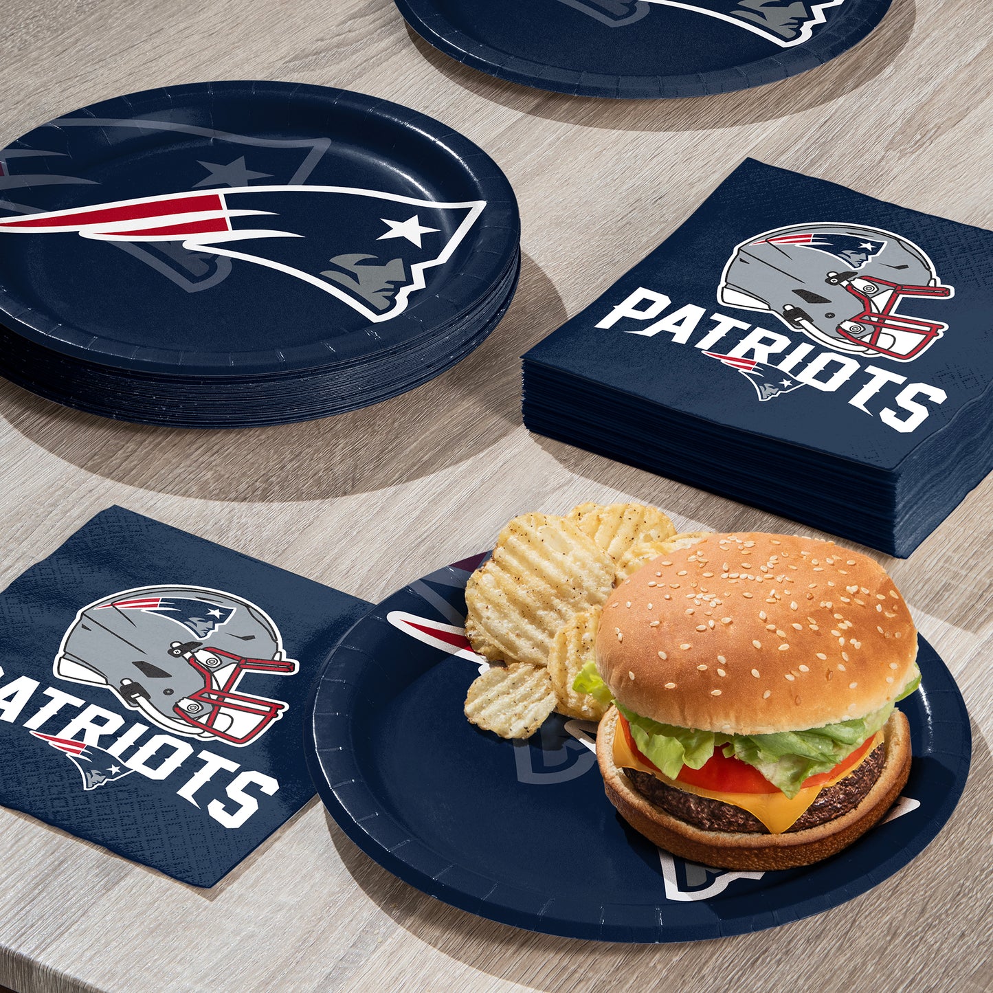 New England Patriots Luncheon Napkins 192 ct