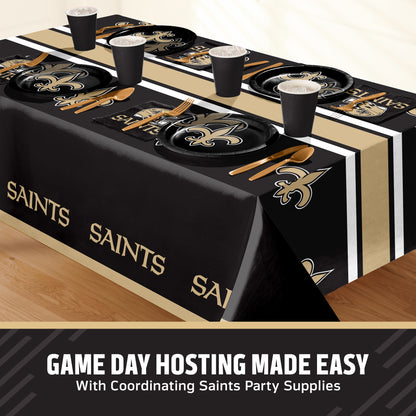 Officially Licensed New Orleans Saints NFL Football Beverage Napkins 192 ct Bulk