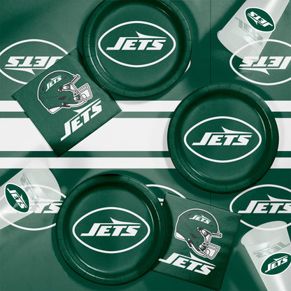 New York Jets Dinner Plates 96 ct