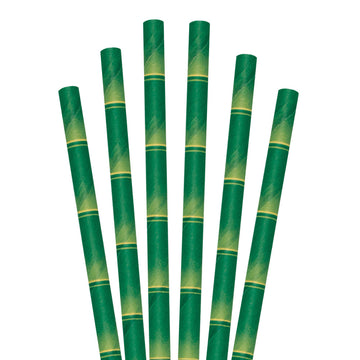 7.75" Bamboo Giant Paper Straws - 2800 ct.