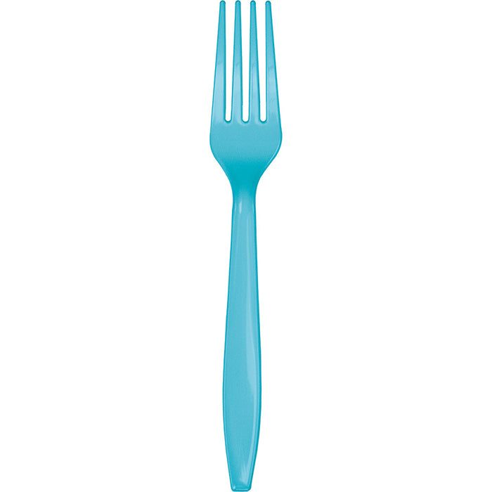 Bermuda Blue Plastic Forks 288 ct