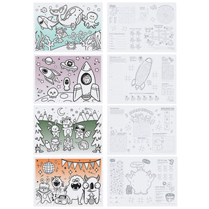 Color Me Placemat Assorted Placemats 1,000 ct