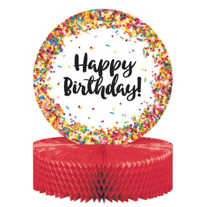 Confetti Sprinkles Centerpieces 6 ct