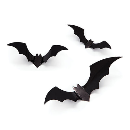 Halloween Bats Wall Decorations 600 ct