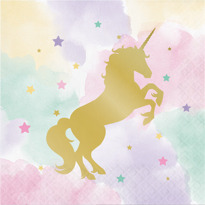 Sparkle Unicorn Luncheon Napkins 192 ct