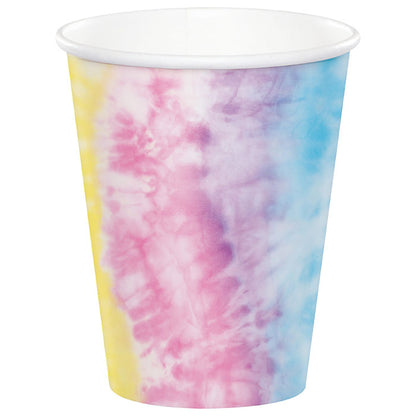 Tie Dye Party Paper Cups 96 ct