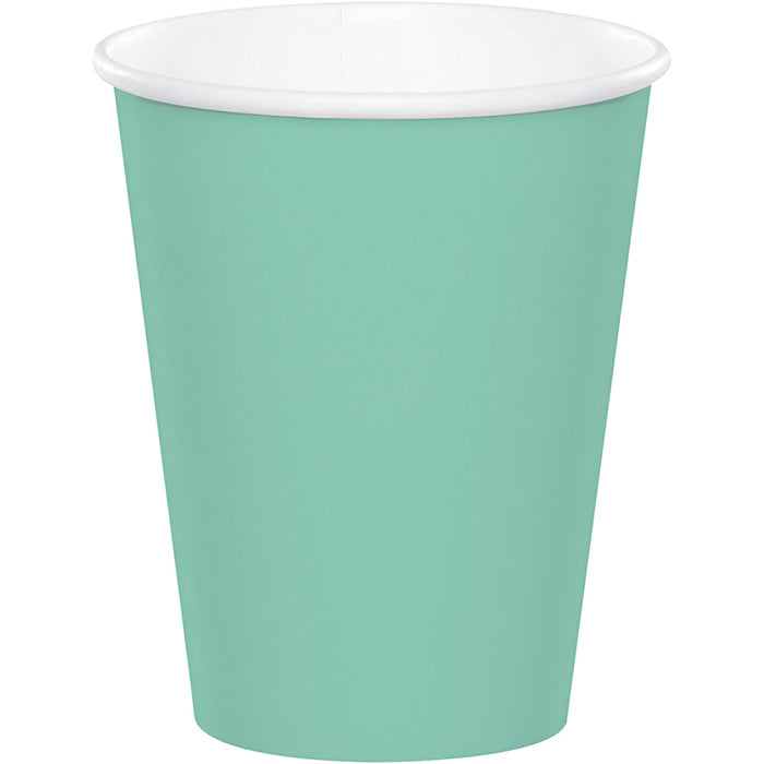 Value Friendly Fresh Mint Green 9 oz Hot & Cold Cups 96 ct