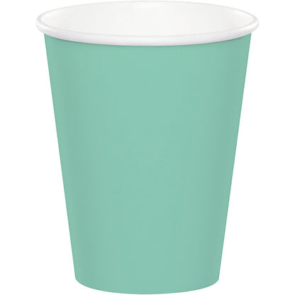 Value Friendly Fresh Mint Green 9 oz Hot & Cold Cups 96 ct