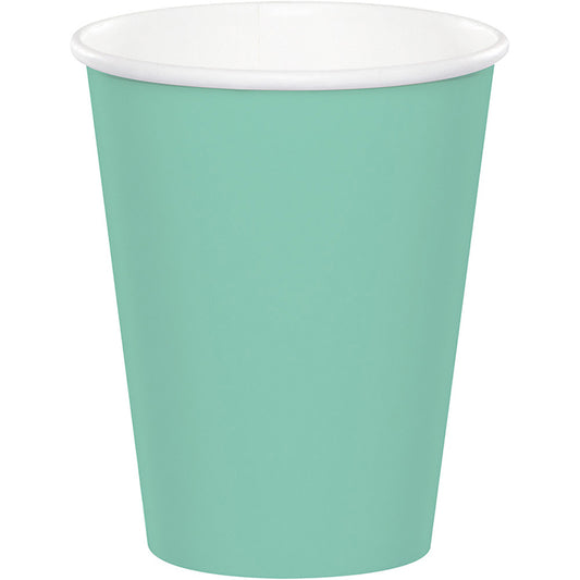 Value Friendly Fresh Mint Green 9 oz Hot & Cold Cups 96 ct