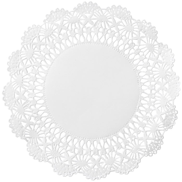 White Cambridge Lace Doilies - 5" 10,000 ct